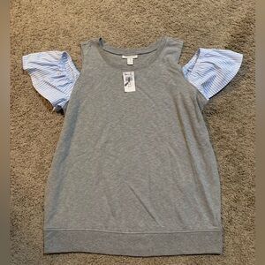 NWT Motherhood Maternity Cold-Shoulder Top XL